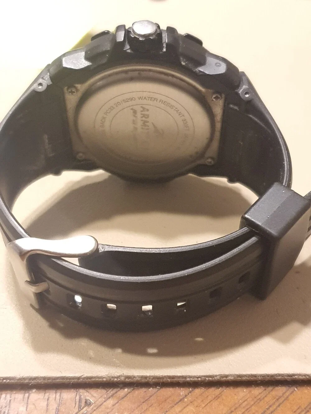 Armitron Pro Sport Black/Red Men's Watch w/ Day-Date